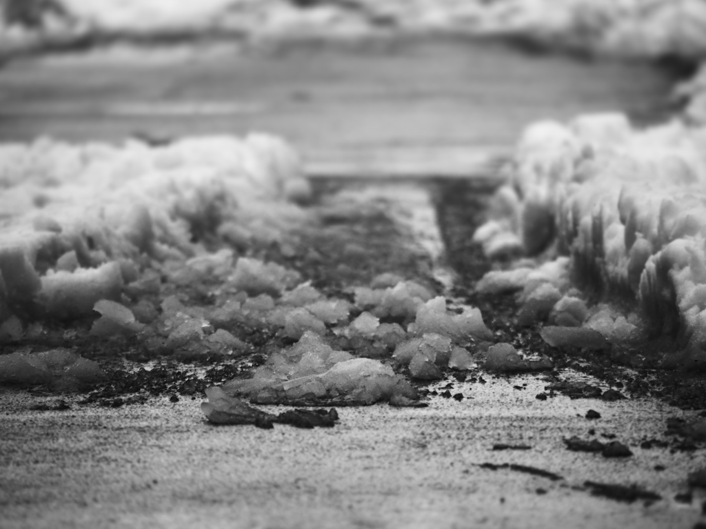 雪が降った後は、、、