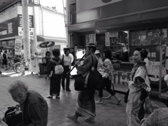 商店街のチンドン