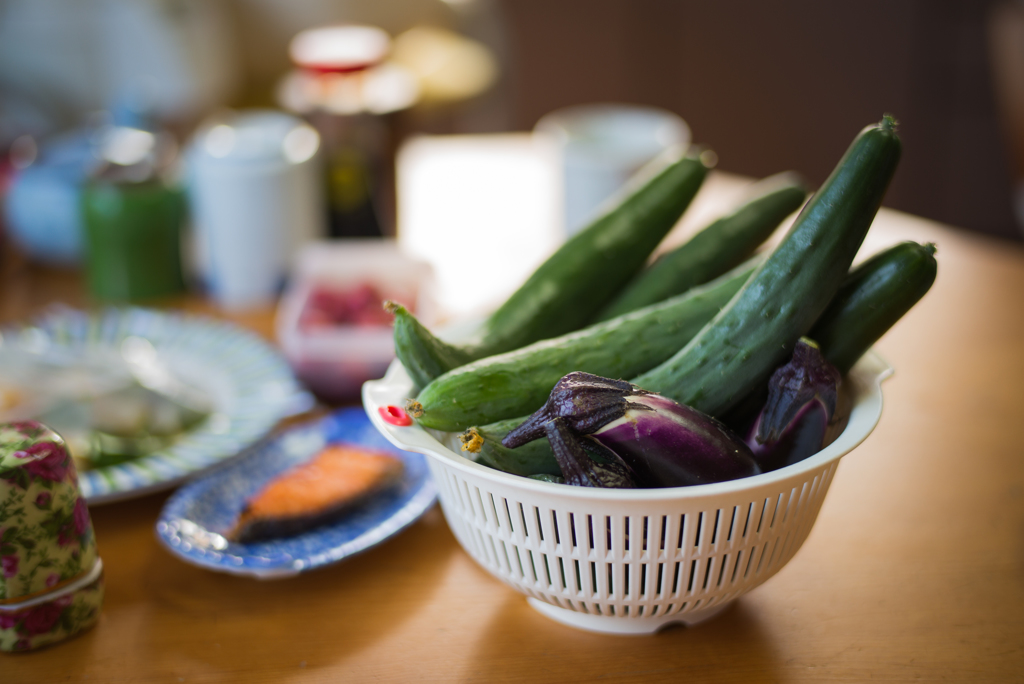 夏の野菜たち