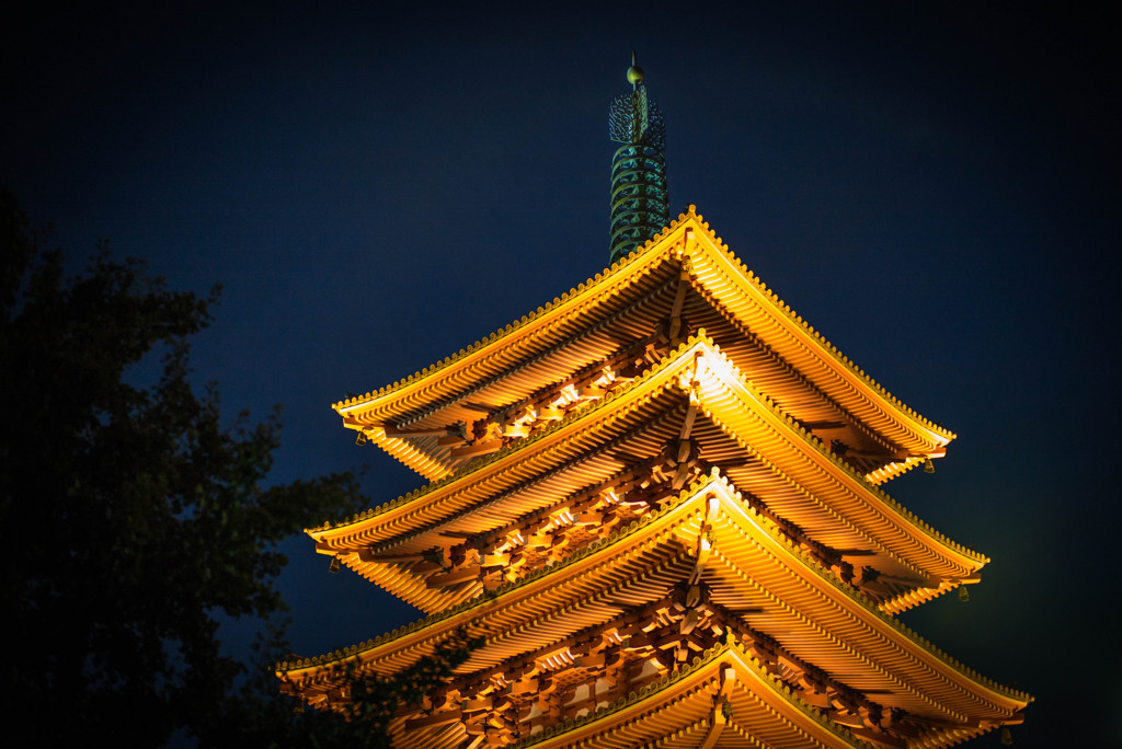 浅草の五重塔