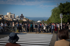 視線の先には…