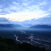 花蓮の山景