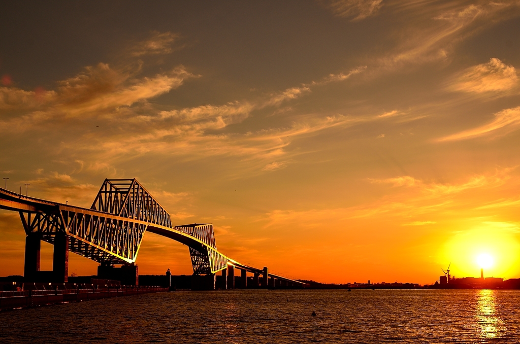 東京湾夕景