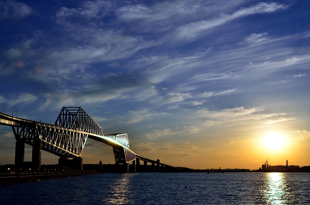 東京湾夕景