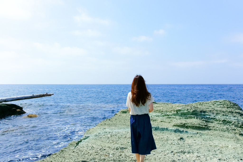 Fille bleu ciel　-Deux-