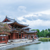 曇天の平等院