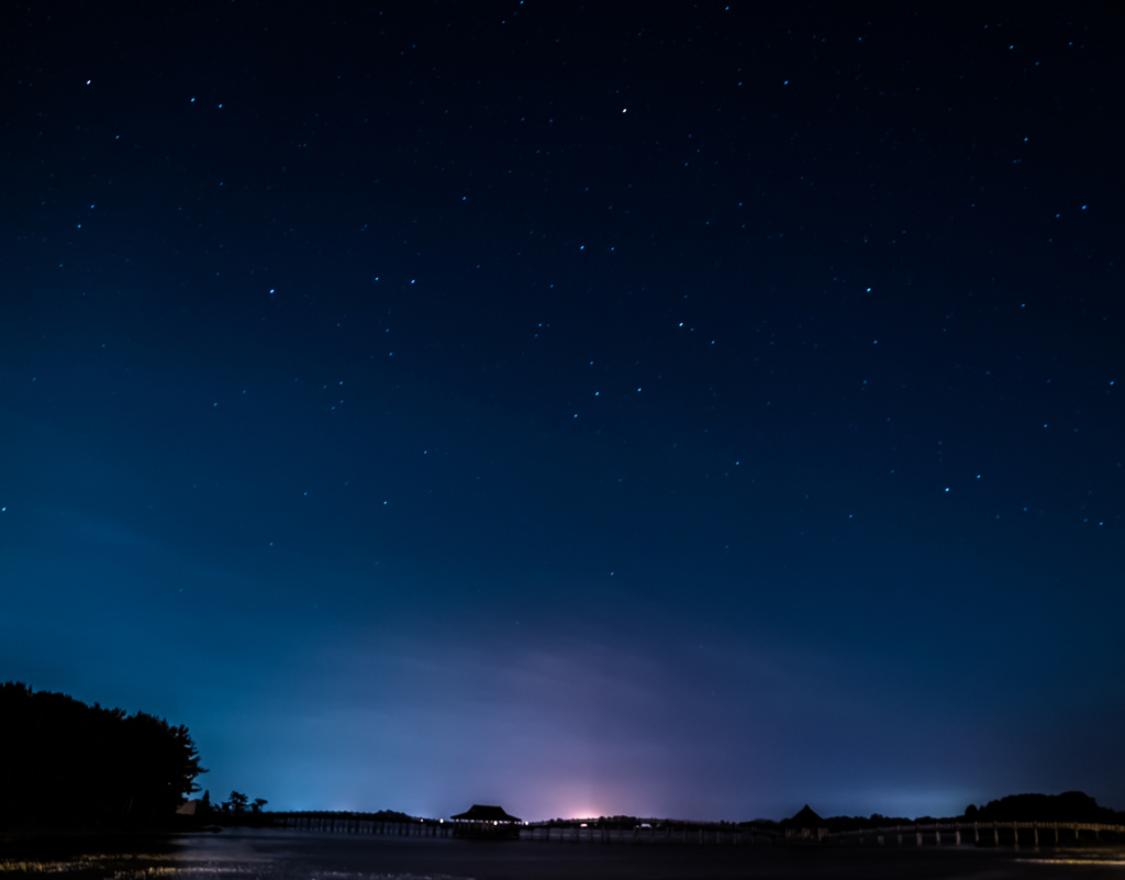 鶴の舞橋～星空～