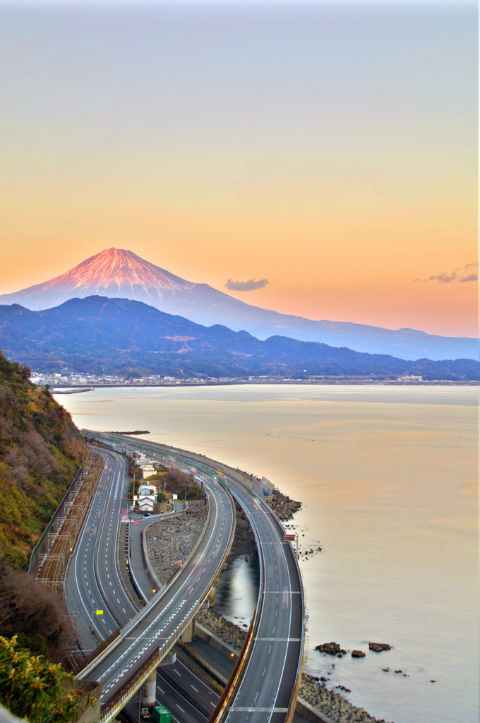 峠にて２