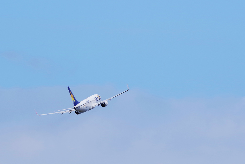 大空へ一直線