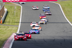 FUJI 500KM　GT500 START!
