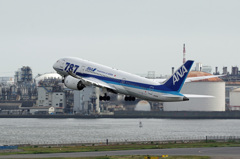 787 工場地帯を飛ぶ！