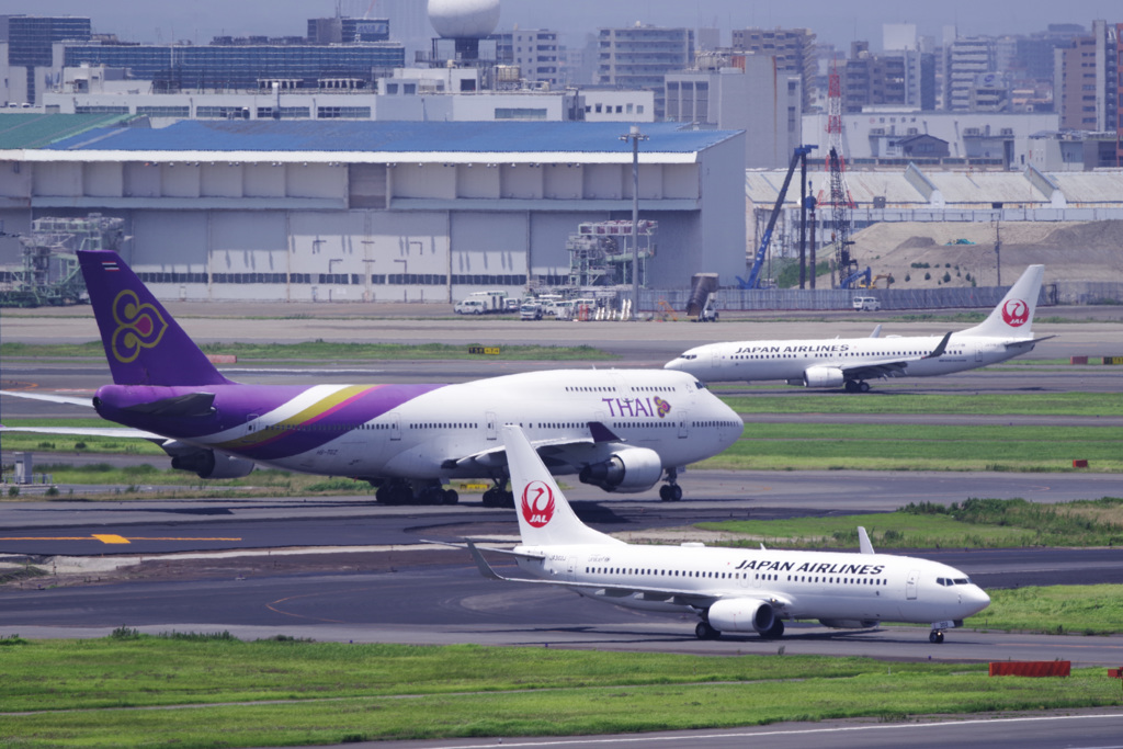 どいた！どいた！ B747-400