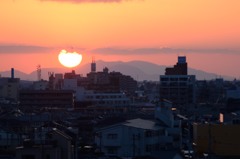 夕日