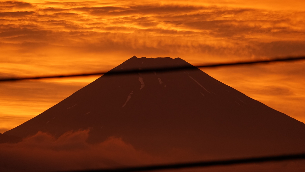 SEL24240テスト　富士山