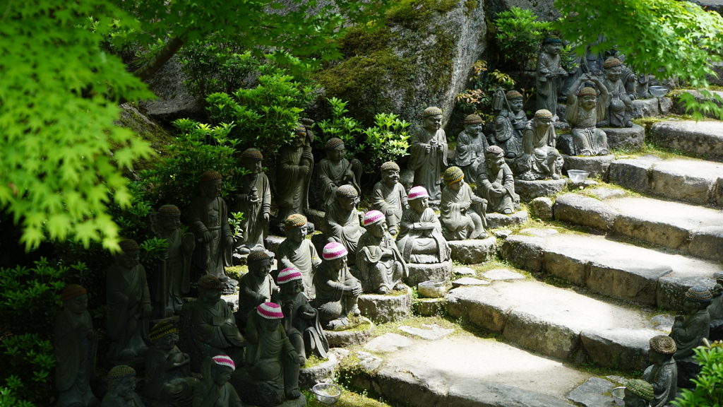 宮島 大聖院 五百羅漢庭園