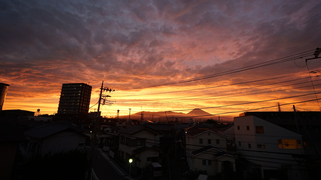 SEL1635Zテスト　富士山