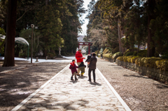 去年の初詣で。