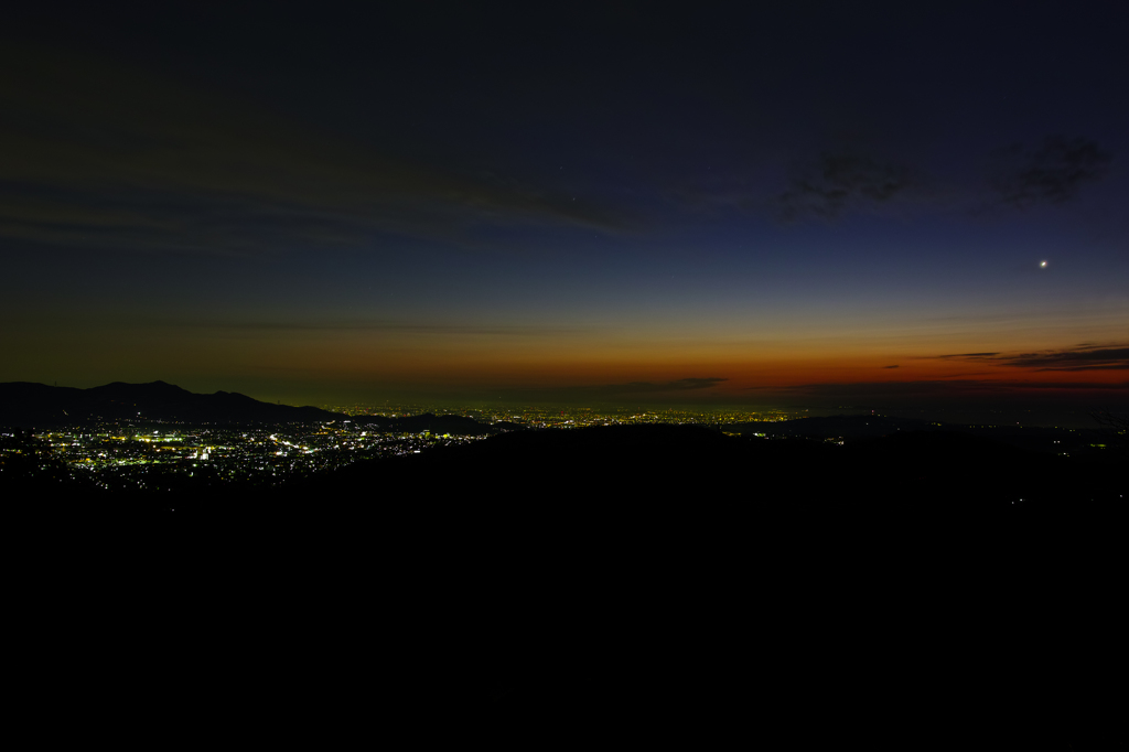 夜明けの一番星