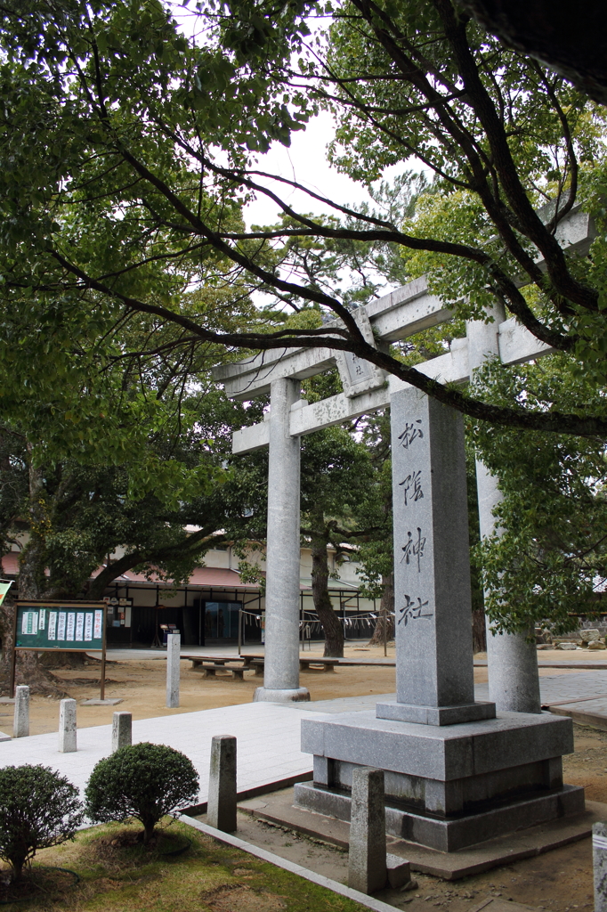 松陰神社　鳥居