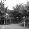 右手の坂をあがって