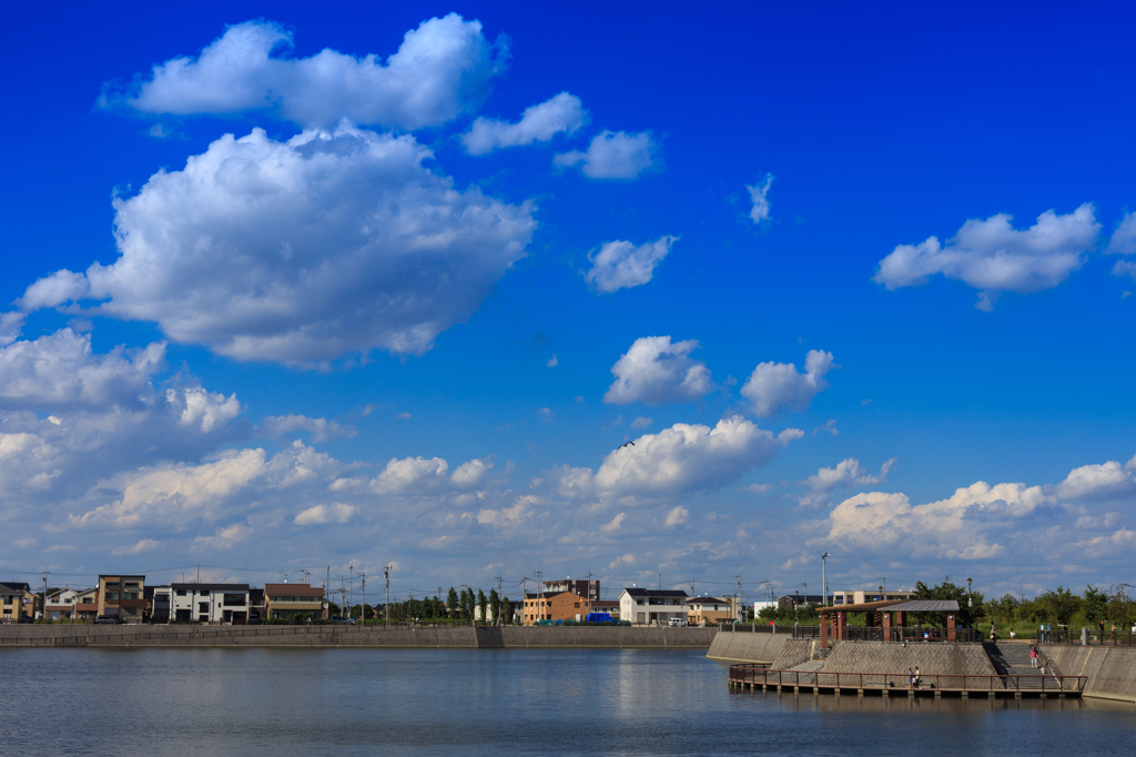 blue sky