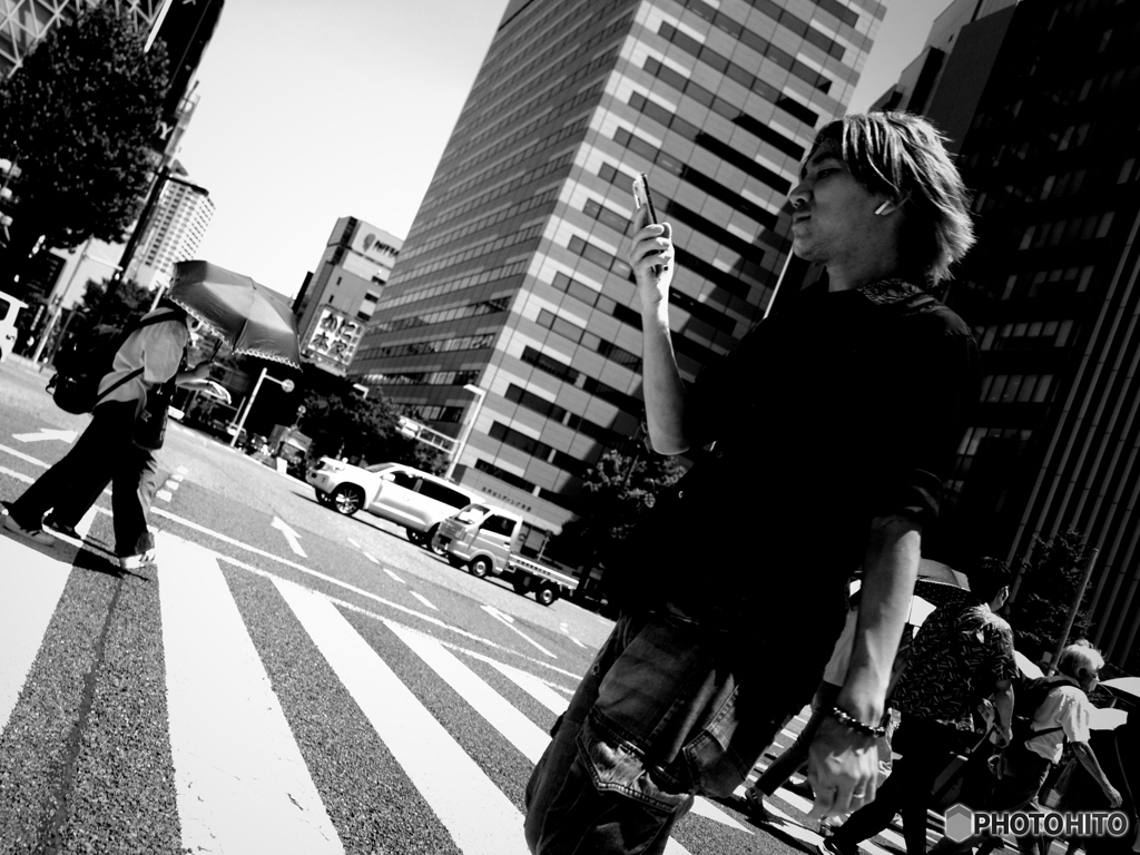 歩きスマホ