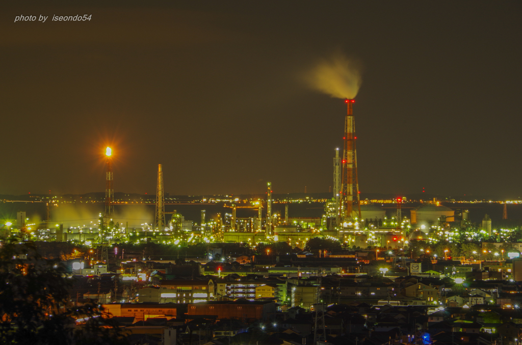 四日市の夜景