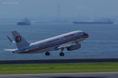 新しい相棒の初撮り　China Eastern