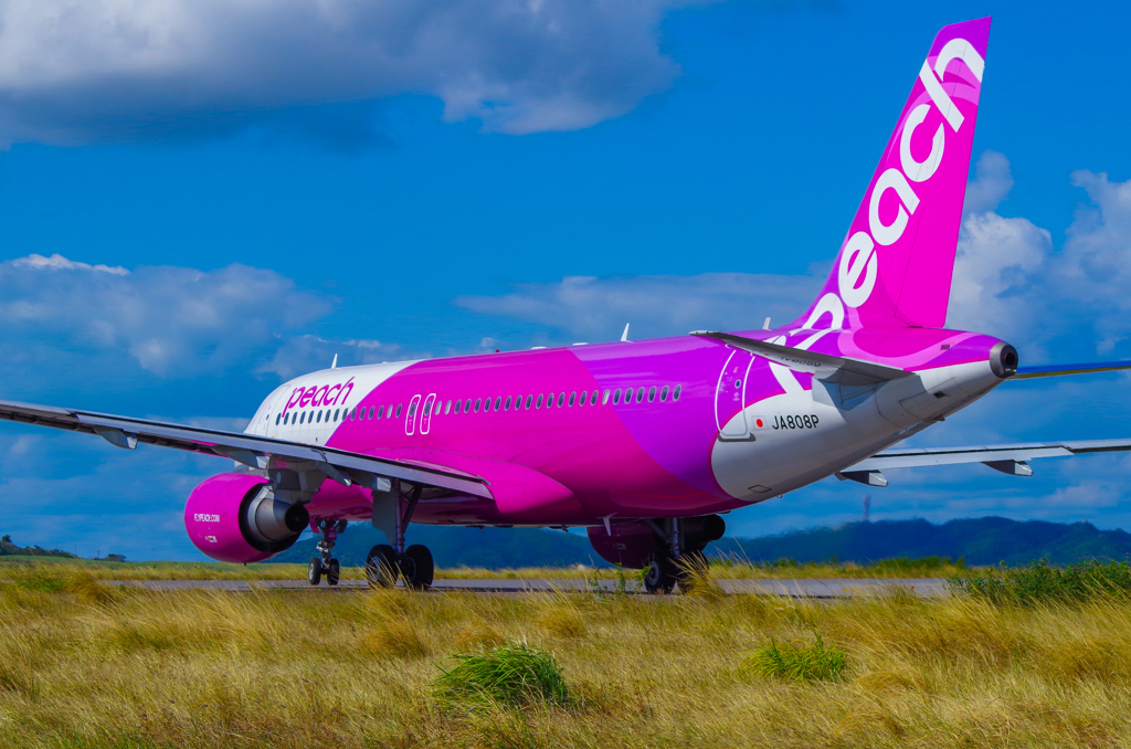 Peach　MM232　石垣空港