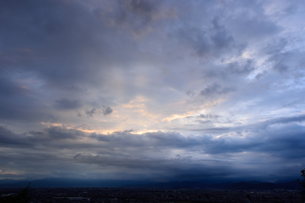 今日の夕焼け　7/5