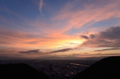 今日の夕焼け　7/14