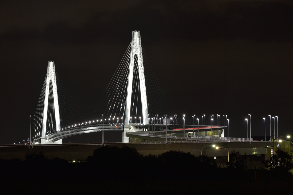 新湊大橋　遠景