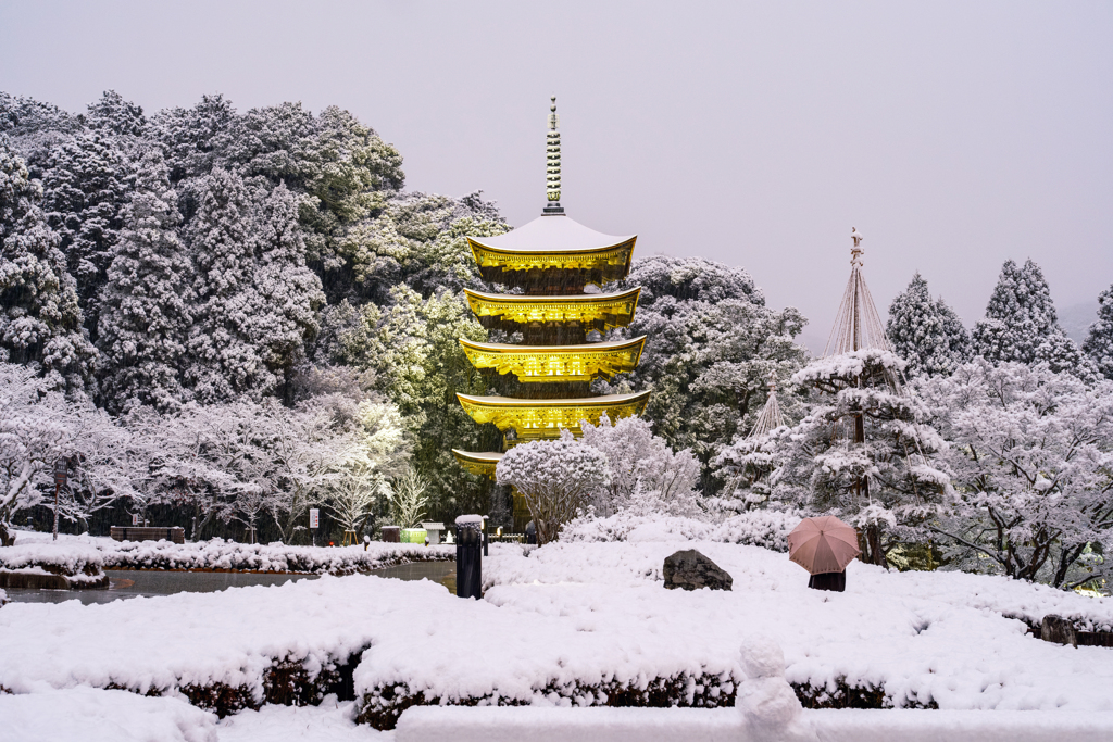 瑠璃光寺五重塔