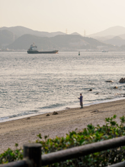 海峡の入り口。