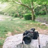 フィルムコンパクトでミラーレス一眼を撮る