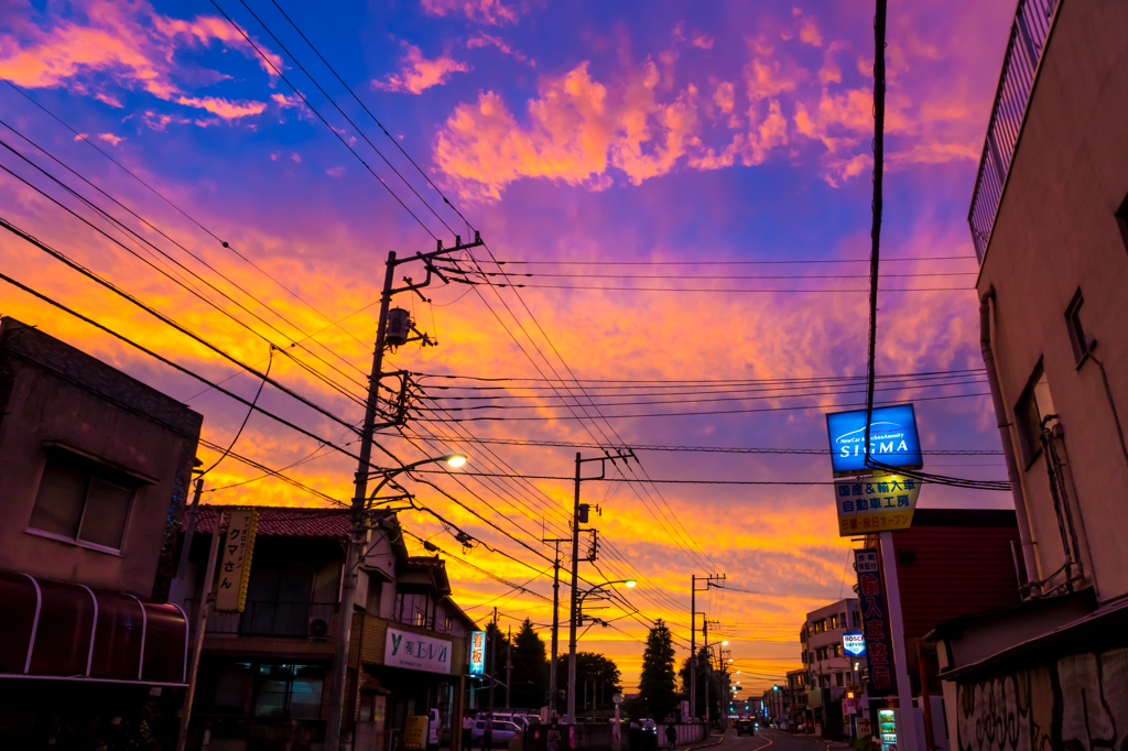 いつぞやの夕景