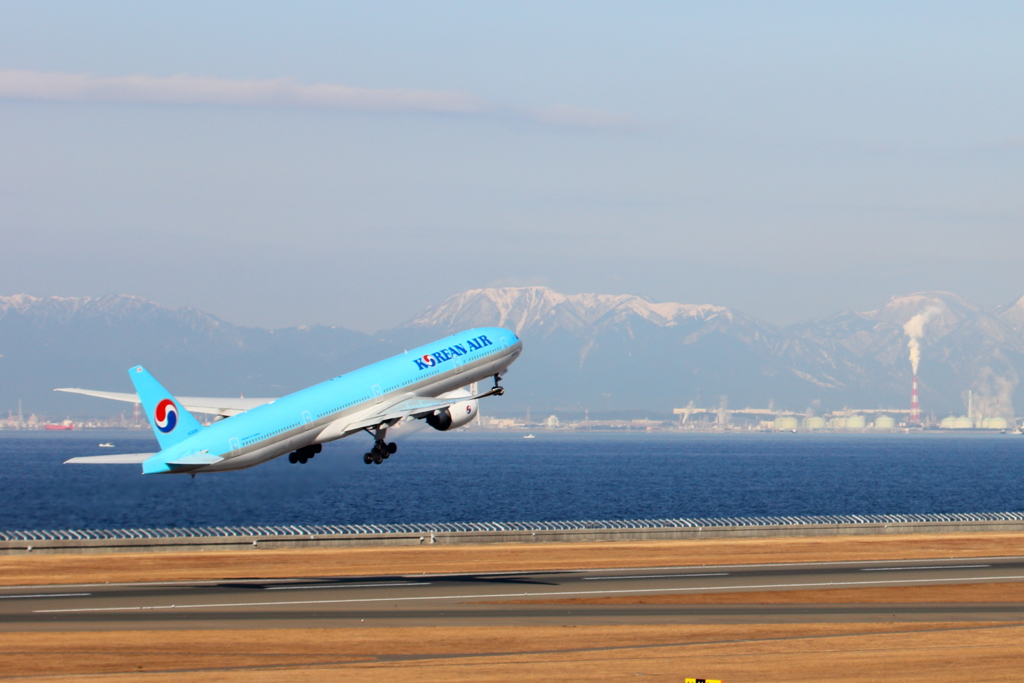 中部国際空港へ見送りに