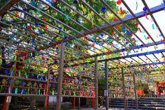 神社の風鈴