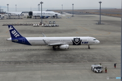 娘の乗った飛行機