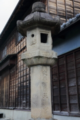 古道の常夜灯