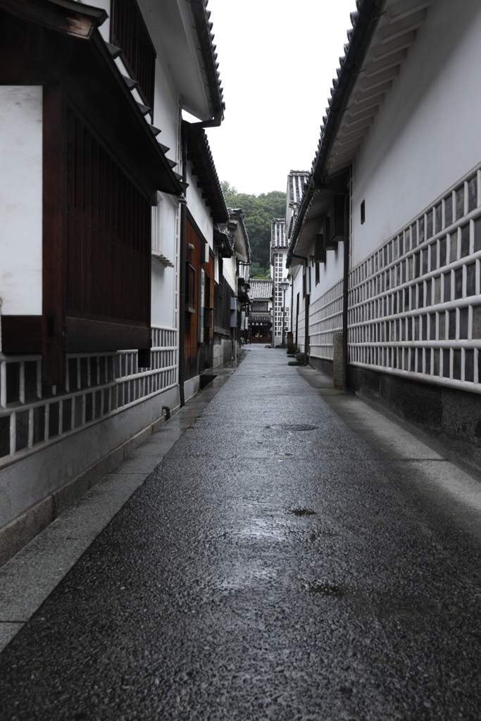 倉敷美観地区（白壁の通り）