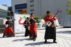 熱演