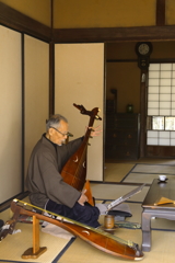 琵琶の演奏