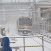 雪　湘南新宿ライン