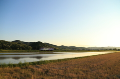 澄んだ空気の中で