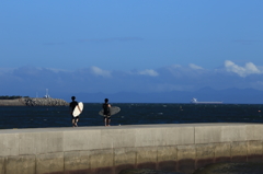 見慣れない風景