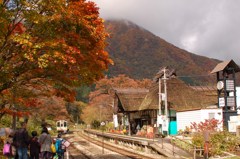 秋の駅