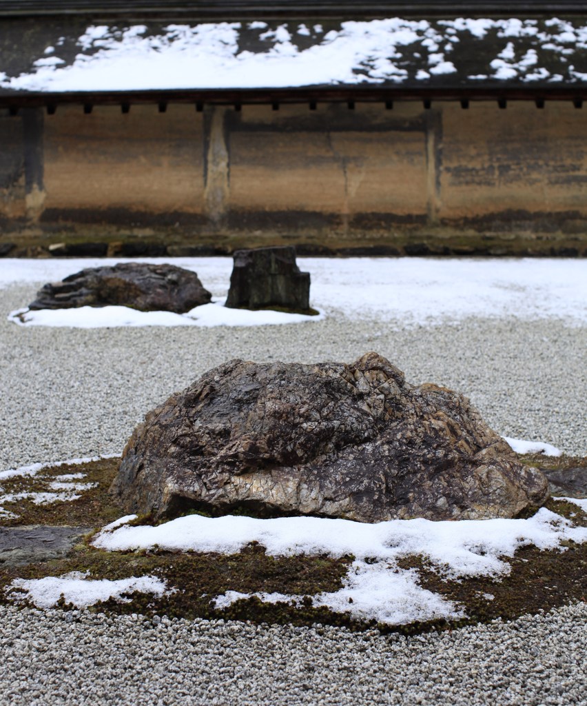 冬の龍安寺