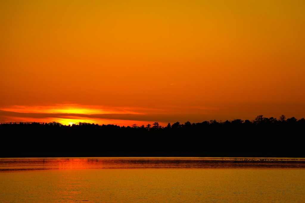 Sunset of the easternmost