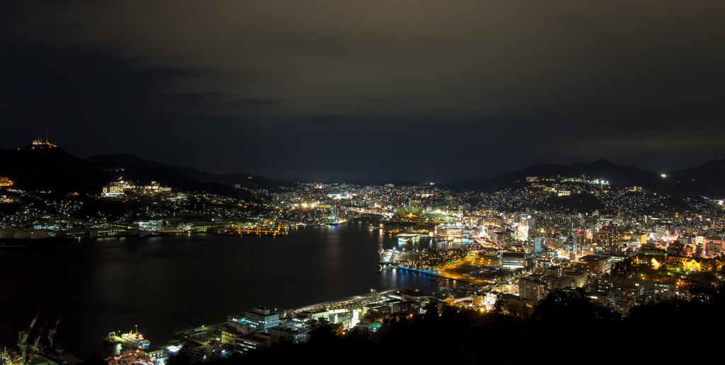 夜景＠鍋冠山